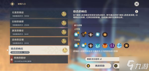 原神振晶的研究第五天满奖励配置思路