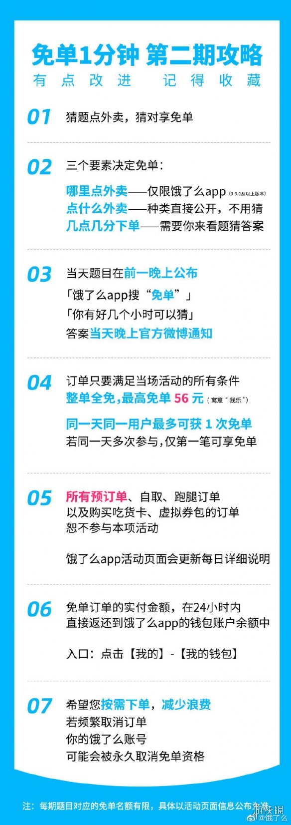 饿了么免单活动第二期时间 饿了么免单第二期什么时候