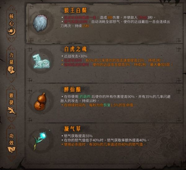 暖雪醉仙各流派build参考 醉仙流怎么玩