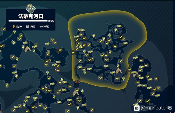 食人鲨全收集地图分享