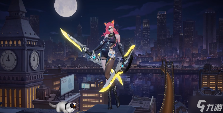王者荣耀阿轲暗夜猫娘优化效果怎么样 阿轲暗夜猫娘优化展示