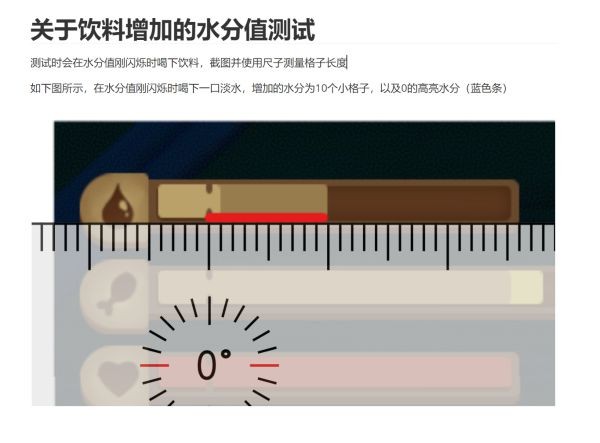 木筏生存各食物饮料属性一览