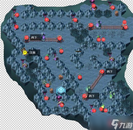 《剑与远征》万灵之幽攻略路线图
