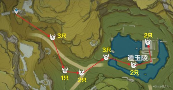 原神愚人众徽记收集线路推荐