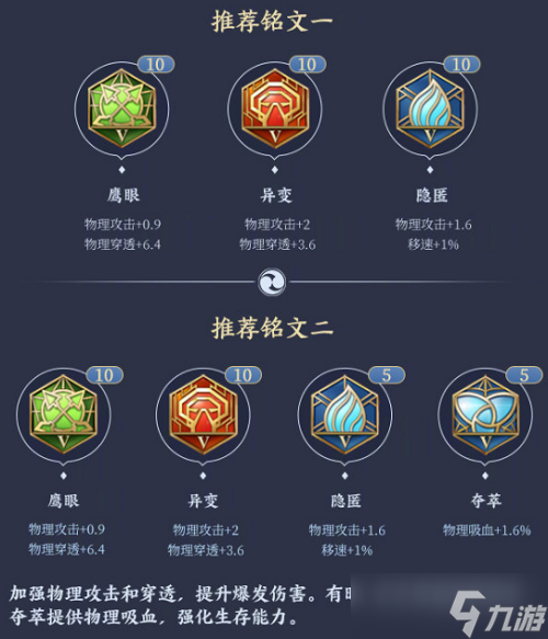 王者荣耀新宫本武藏铭文出装怎么出