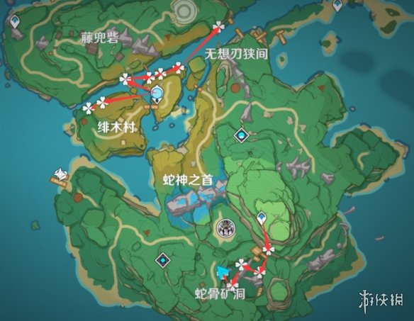 原神鸣草哪里多？稻妻鸣草采集路线推荐
