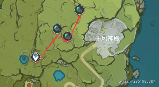 原神蜥蜴尾巴收集线路参考