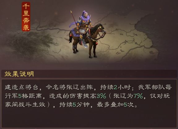 三国志战略版千里奔袭怎么样 三国志战略版千里奔袭