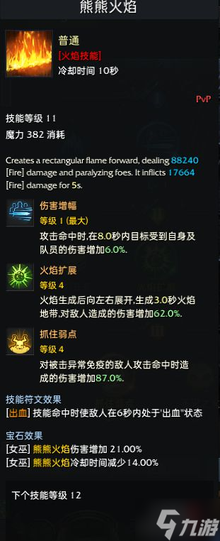 《失落的方舟》点火流女巫技能搭配参考