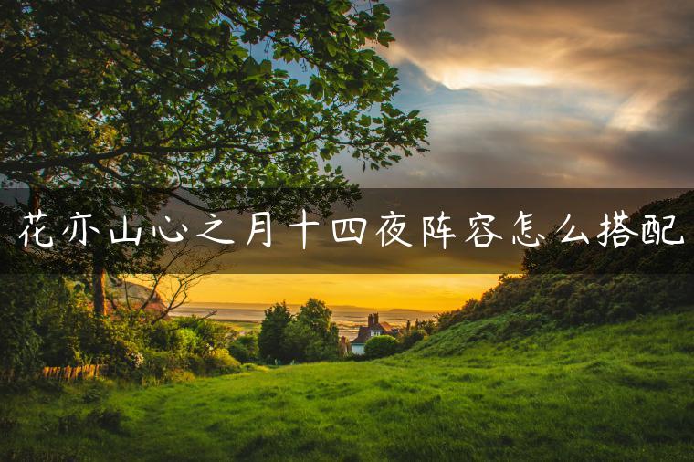 花亦山心之月十四夜阵容怎么搭配