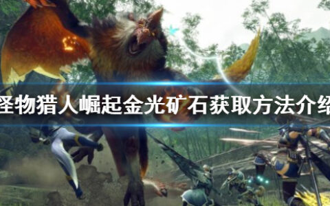 怪物猎人崛起金光矿石如何获得？金光矿石获取方法介绍